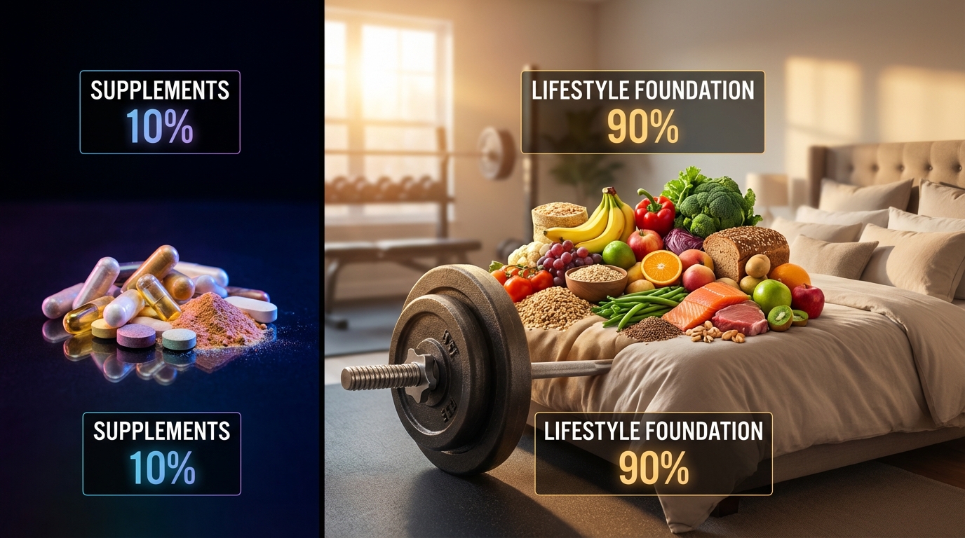 Supplements Are 10% of Fitness: How to Master the Other 90%